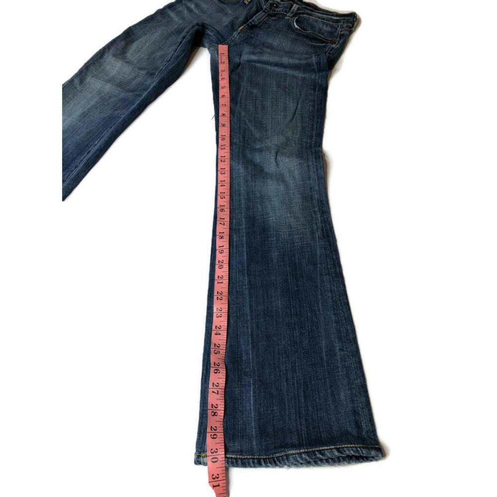 Citizens of Humanity Womens Kelly Low Rise Bootcut Denim Jeans 90s Y2K Size 28 - Picture 8 of 9